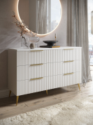 Комод Афина АФ-05 белый бриллиант/бланж