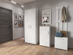 Комплект мебели для прихожей Агата АТ-013 северное дерево светлое