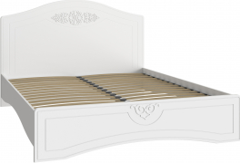 Кровать Ассоль АС-114К (2000x1800) белое дерево