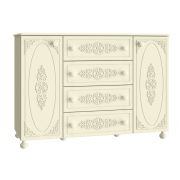 Тумба комбинированная Ассоль плюс АС-19 ваниль