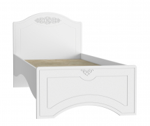 Кровать Ассоль АС-26 (2000х800) белое дерево