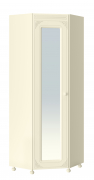 Шкаф угловой Ассоль плюс АС-52К с зеркалом (левый) ваниль