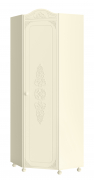 Шкаф угловой Ассоль плюс АС-521К (правый с короной) ваниль