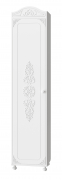 Шкаф Ассоль АС-53К (левый с короной) белое дерево