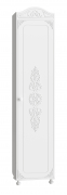 Шкаф Ассоль АС-53К (правый с короной) белое дерево