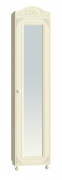 Шкаф Ассоль плюс АС-53К с зеркалом (правый с короной) ваниль