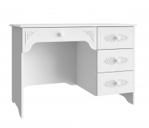 Стол письменный правый Ассоль АС-6 белое дерево