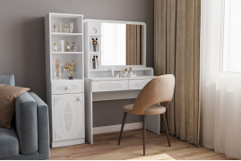 Туалетный гарнитур Ассоль АС-6501 белое дерево