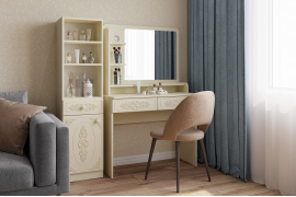 Туалетный гарнитур Ассоль плюс АС-6502 ваниль