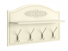 Вешалка Ассоль плюс АС-72 ваниль