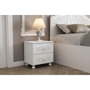 Тумба прикроватная Ассоль АС-4 белое дерево