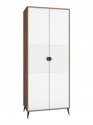 Шкаф для одежды Астрид АР-01 дуб крафт табачный/бланж