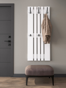 Вешалка ВН-12 белый структурный (600*1460)