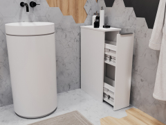 Тумба К-40 белый структурный