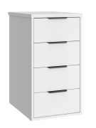 Тумба К-52 белый структурный/меренга