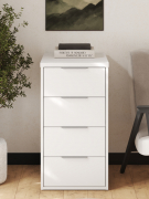 Тумба К-53 белый структурный/меренга