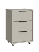 Тумба мобильная К-54 глиняный серый/риолит