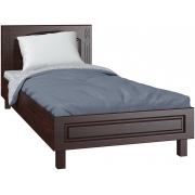 Кровать Элизабет ЭМ-19 (2000x900) орех темный