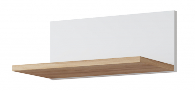 Полка Эмилия ЭЛ-9 дуб крафт золотой/меренга