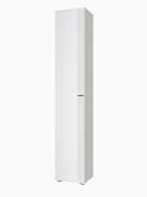 Пенал Эмилия ЭЛ-12К глухой белый структурный/меренга