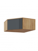 Антресоль Эмилия ЭЛ-52 дуб крафт золотой/графит