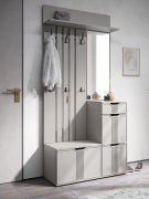 Комплект мебели для прихожей Эмилия ЭЛ-021 кашемир/шарли керамика