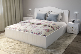 Гарнитур для спальни Монблан МБ-004 белое дерево