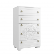 Комод «Монблан» МБ-35К белое дерево