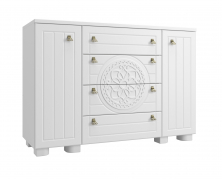 Комод «Монблан» МБ-36К белое дерево