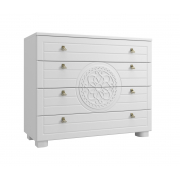 Комод «Монблан» МБ-37К белое дерево