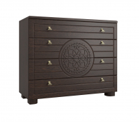 Комод «Монблан» МБ-37К венге/орех шоколадный
