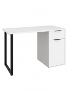 Стол С-408 белый структурный/меренга