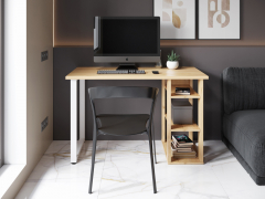 Стол С-611 (1200х600) дуб крафт золотой