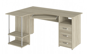 Стол компьютерный С-237 блэквуд сатиновый