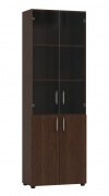 Шкаф со стеклом ОФ-303К венге