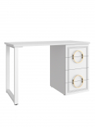 Стол Оливия ОЛ-10 белый бриллиант/бланж