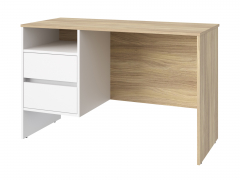 Стол Оскар ОС-24 блэквуд ячменный/белый структурный