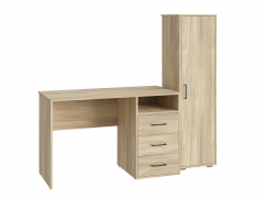 Комплект мебели Оскар ОС-20+ОС-01 блэквуд ячменный