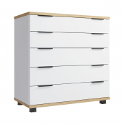 Комод Скайлайт СЛ-11К блэквуд ячменный/белый/меренга