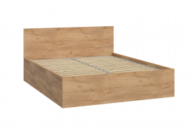 Кровать Виктория ВИ-41 (1400x2000) дуб крафт золотой