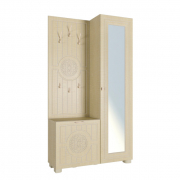 Шкаф комбинированный «Монблан» МБ-11 береза снежная