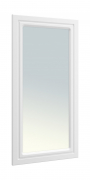 Зеркало «Монблан» МБ-40 (600х1200) белое дерево