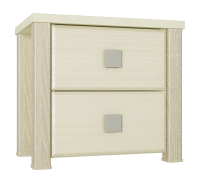 Тумба прикроватная Изабель ИЗ-2 береза снежная