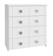 Комод Изабель ИЗ-50К белое дерево