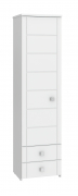 Шкаф-пенал Изабель ИЗ-63К белое дерево