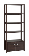 Стеллаж открытый Изабель ИЗ-62К орех темный