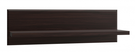 Полка навесная Изабель ИЗ-82 орех темный
