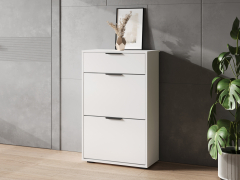 Тумба Оптима ОП-09 белый структурный/меренга