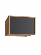 Антресоль Оптима ОП-10 дуб крафт золотой/графит