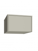 Антресоль Оптима ОП-10 глиняный серый/риолит